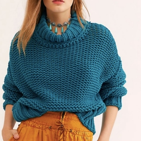 Free People Sweaters - NWT Free People "My Only Sunshine" Chunky Sweater